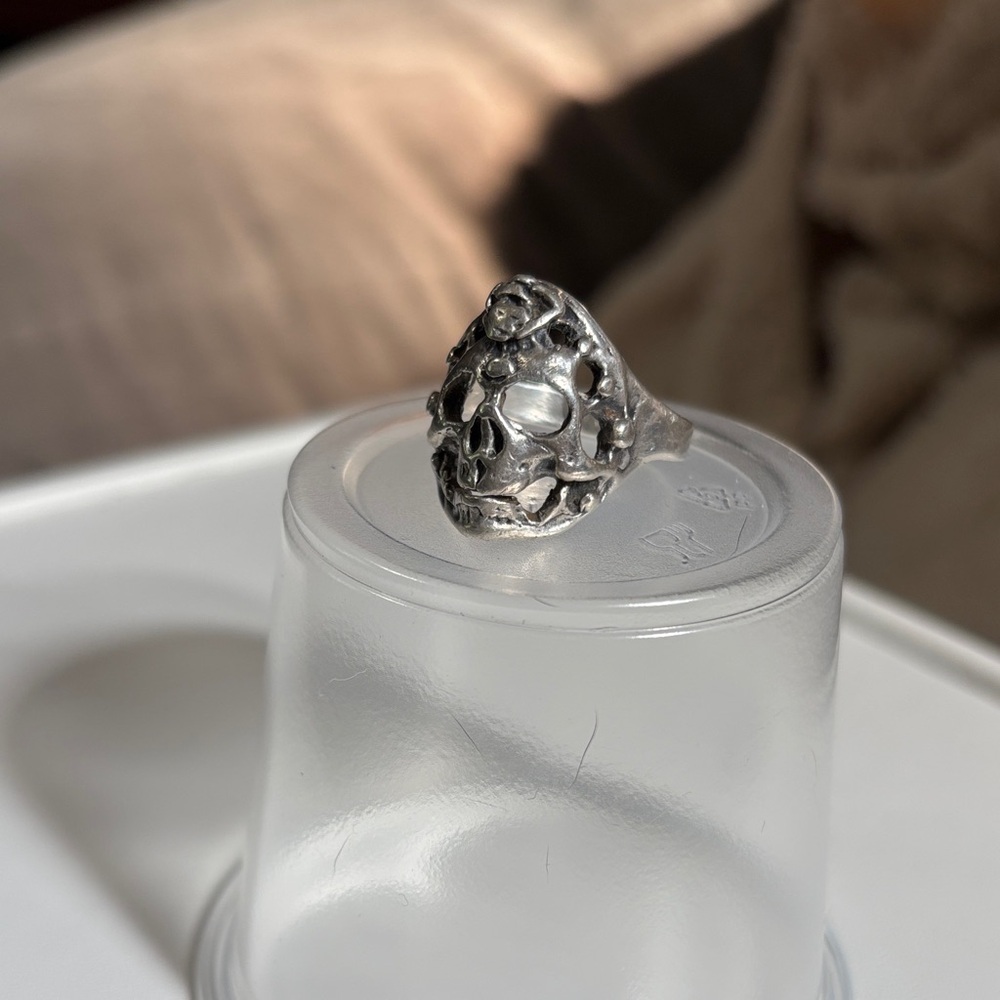 Silver Skull Ring - image 5